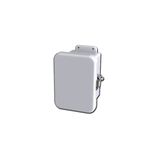 Quick Release Padlock Latch Electrical Enclosures, 7.39 in H, 4.73 in D, 5.43 in W